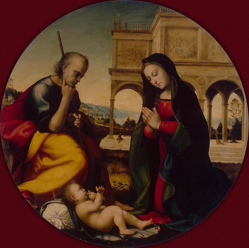 Adorazione del Bambino Gesù - Hermitage, San Pietroburgo